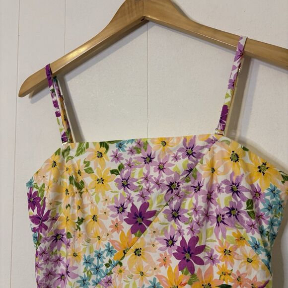 Avec Les Filles Size 6/Small Floral Mini Dress Anthropologie Soft Girl Feminine - Picture 2 of 12